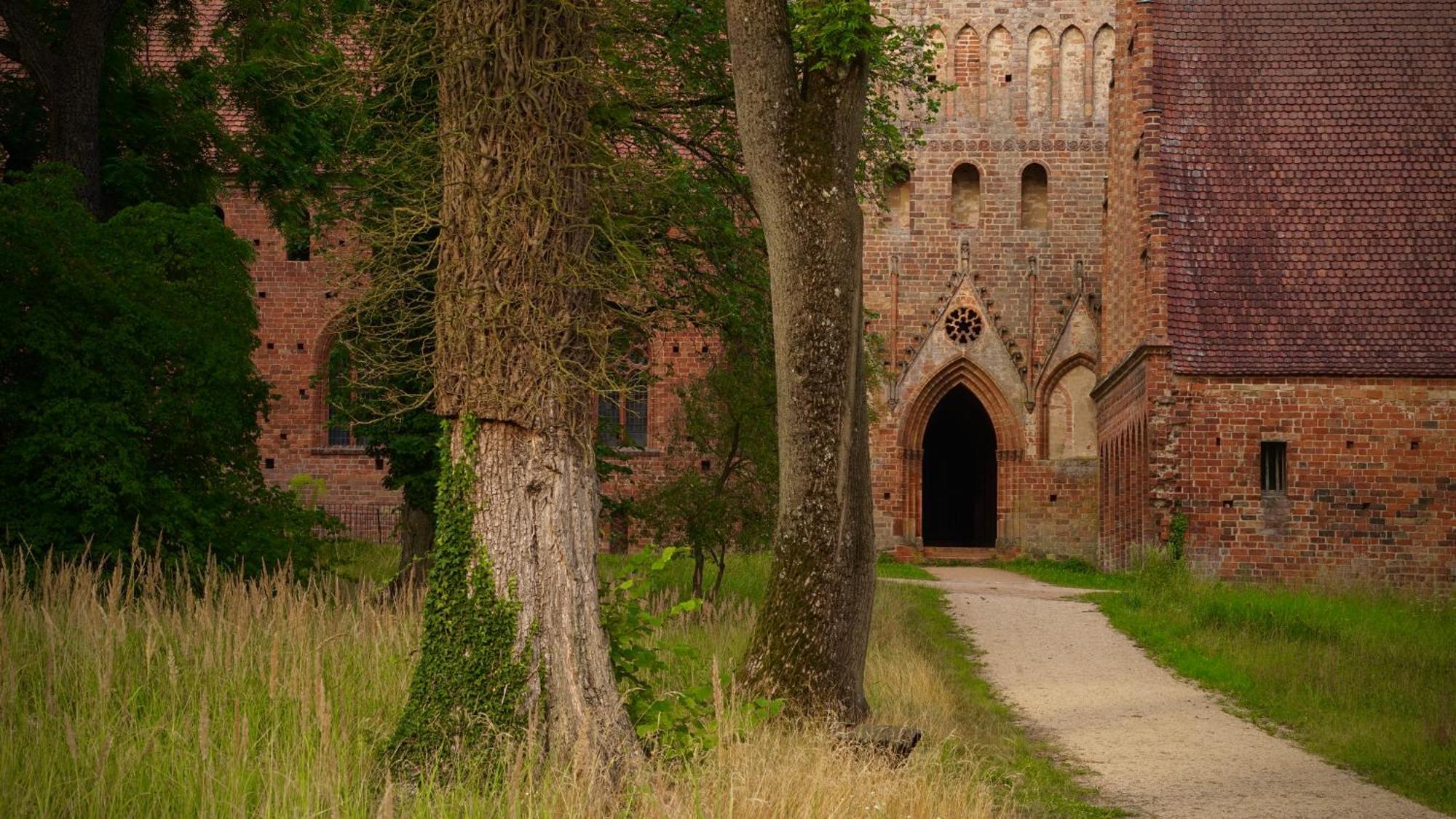 Ferienwohnung Alte Schule Chorin Schorfheide Exterior foto